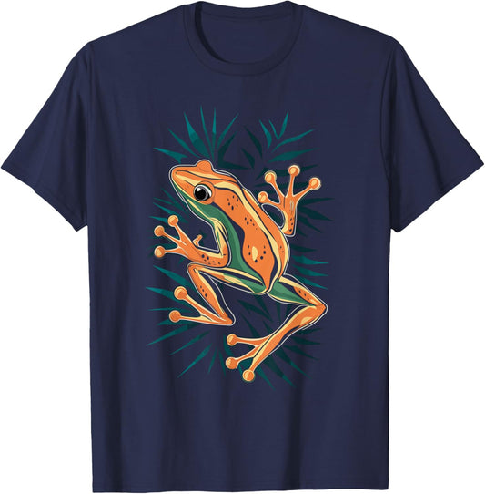 Coqui Frog Puerto Rico Wilflife Tropical Coqui T-Shirt - T-Shirt | Navy