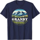 Granby CO Mountain Outdoor, Granby Colorado, Granby T-Shirt - T-Shirt | Navy