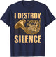 Cool French Horn Art Women Jazz French Horn Lovers T-Shirt - T-Shirt | Navy