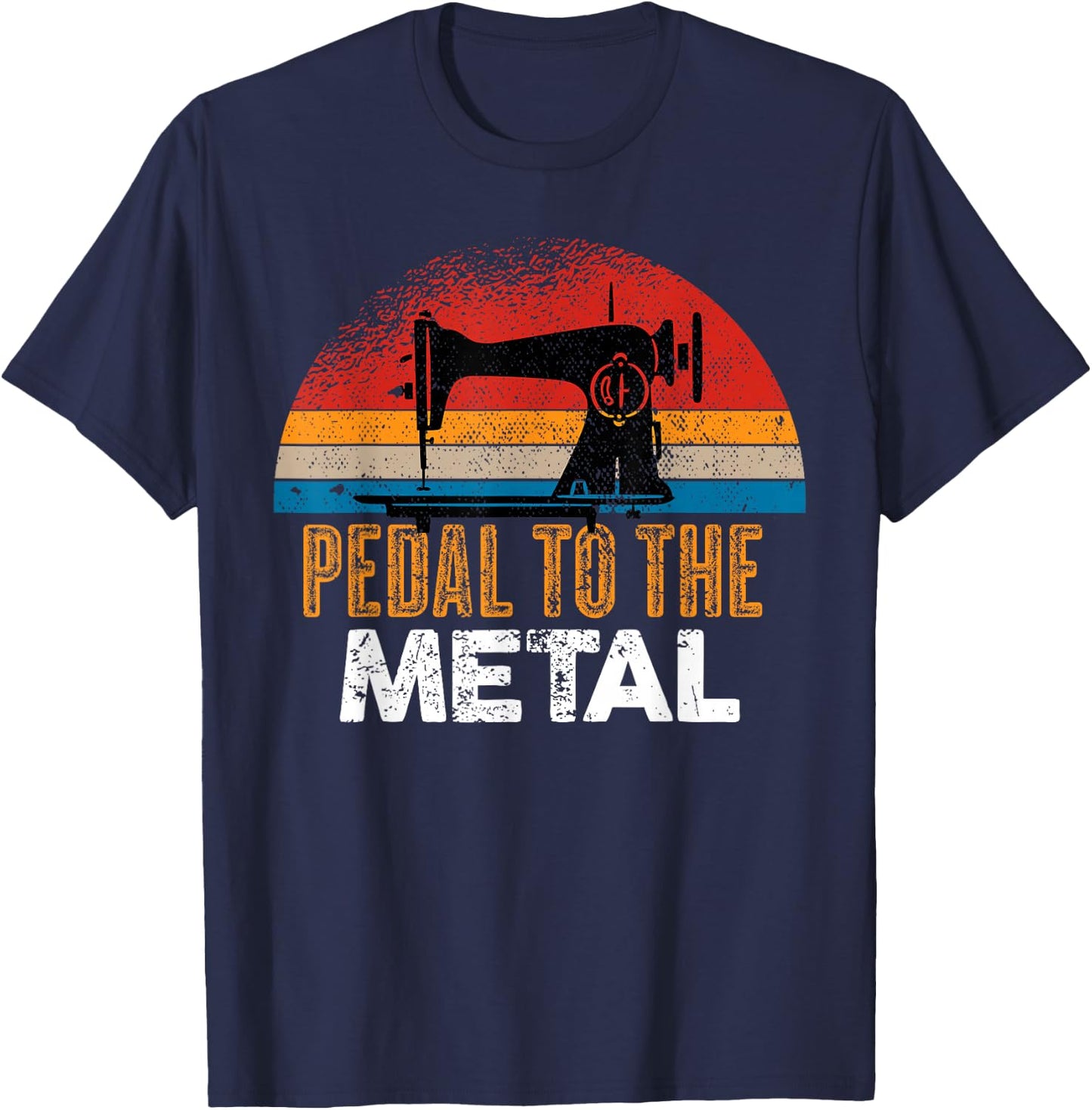 Pedal To The Metal T-Shirt - T-Shirt | Navy