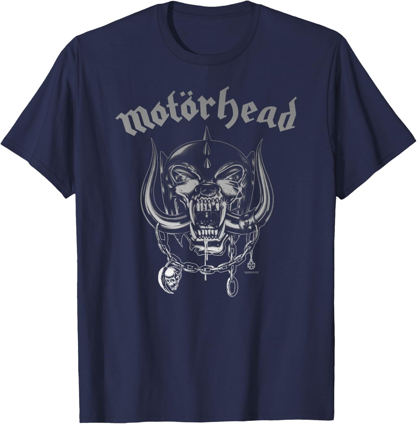 Motörhead Metallic Warpig T-Shirt - T-Shirt | Navy