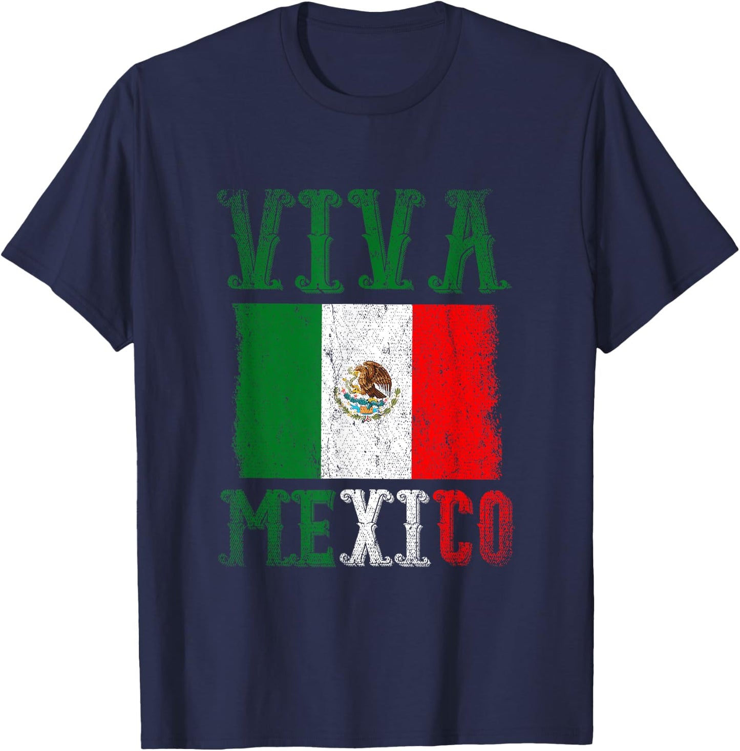 Long live Mexico T-Shirt - T-Shirt | Navy