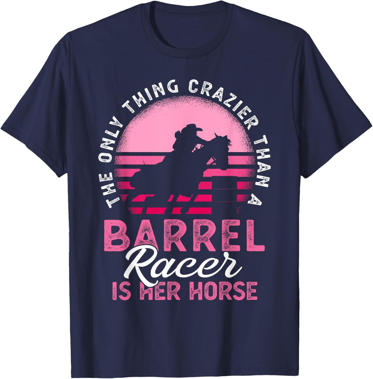 Barrell Racing Barrel Racing Stuff T-Shirt - T-Shirt | Navy