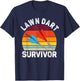 Funny Lawn Dart Survivor Retro Vintage Yard Darts Women Men T-Shirt - T-Shirt | Navy