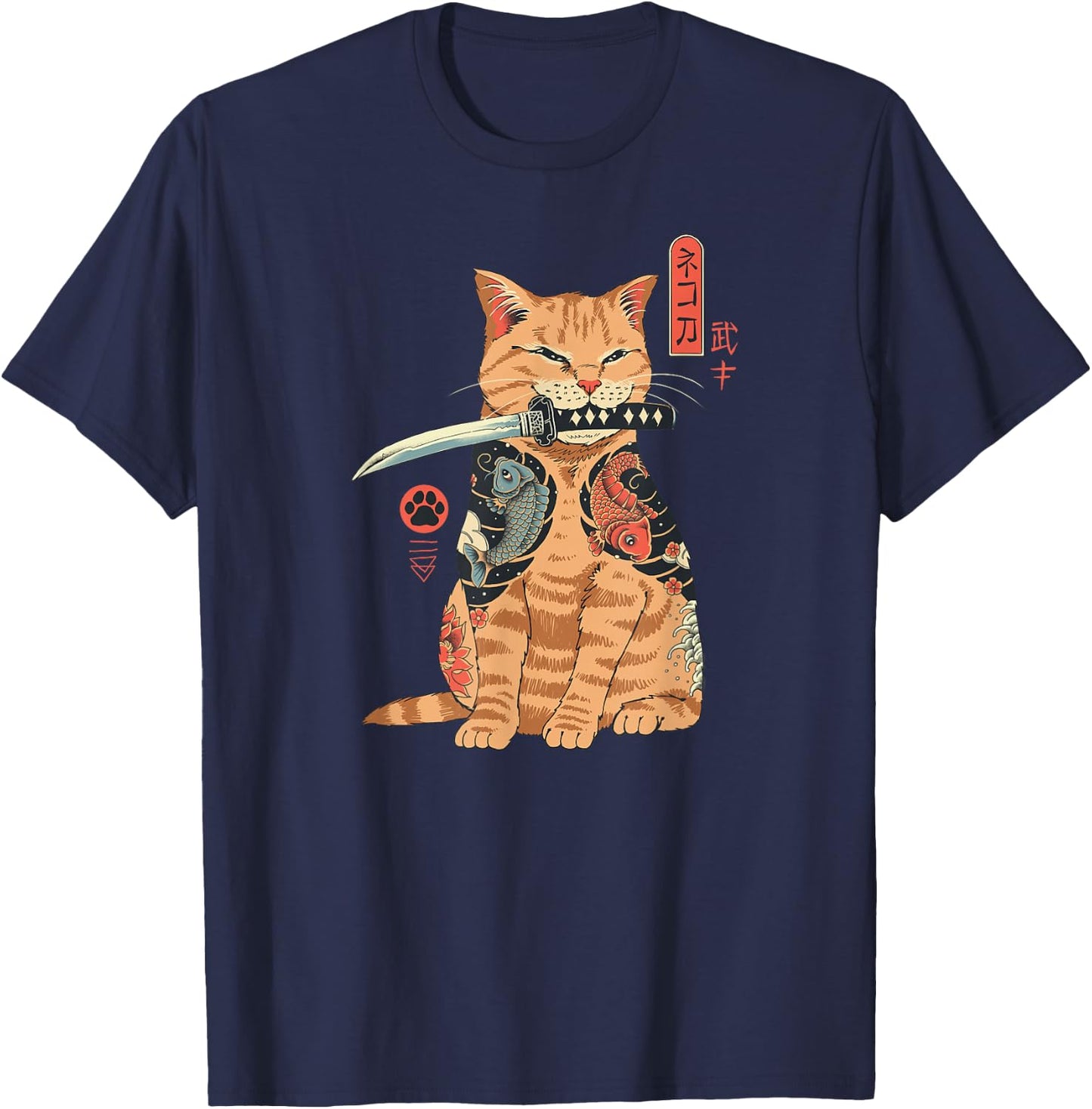 Catana T-Shirt - T-Shirt | Navy
