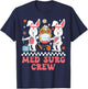 Med Surg Crew Easter Bunny Easter Eggs Nurse Nursing Women T-Shirt - T-Shirt | Navy
