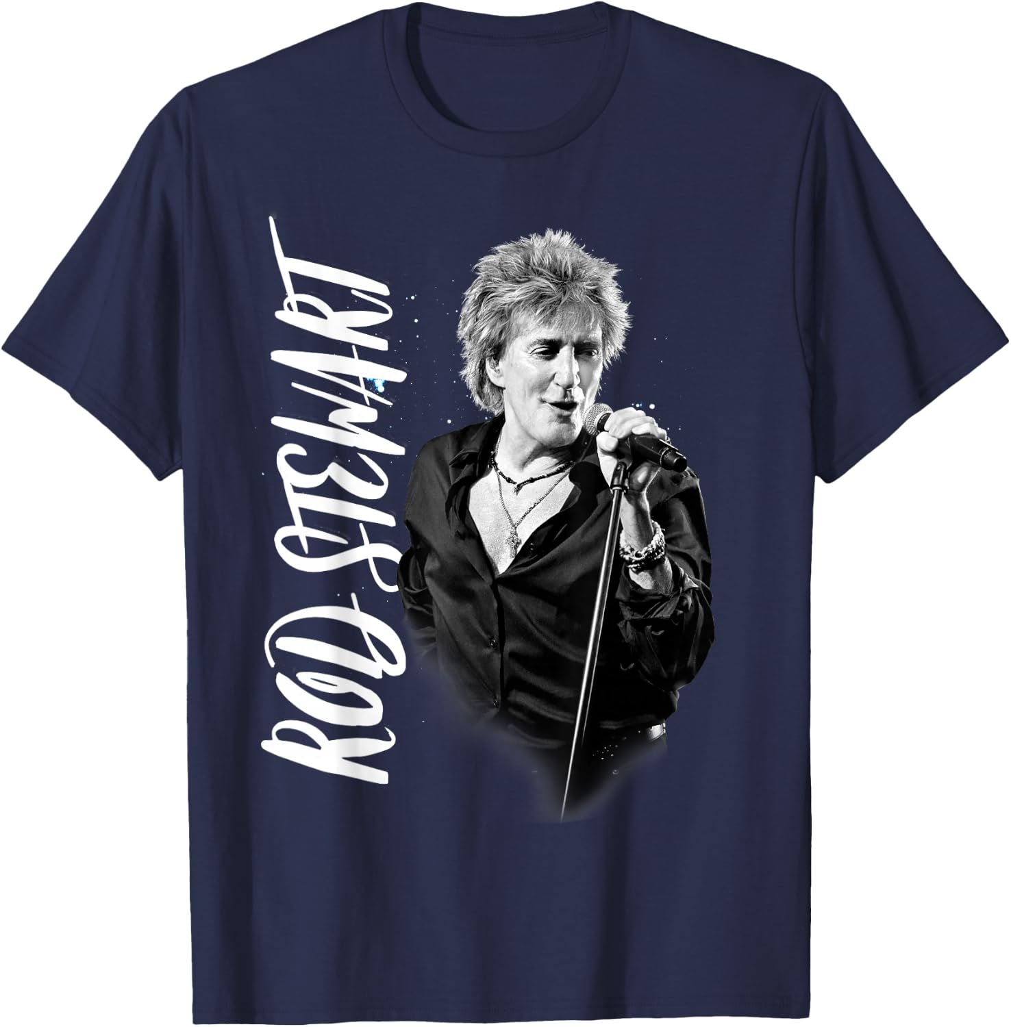 Rod Stewart Admat T-Shirt - T-Shirt | Navy