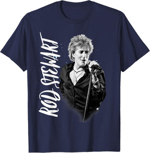 Rod Stewart Admat T-Shirt - T-Shirt | Navy
