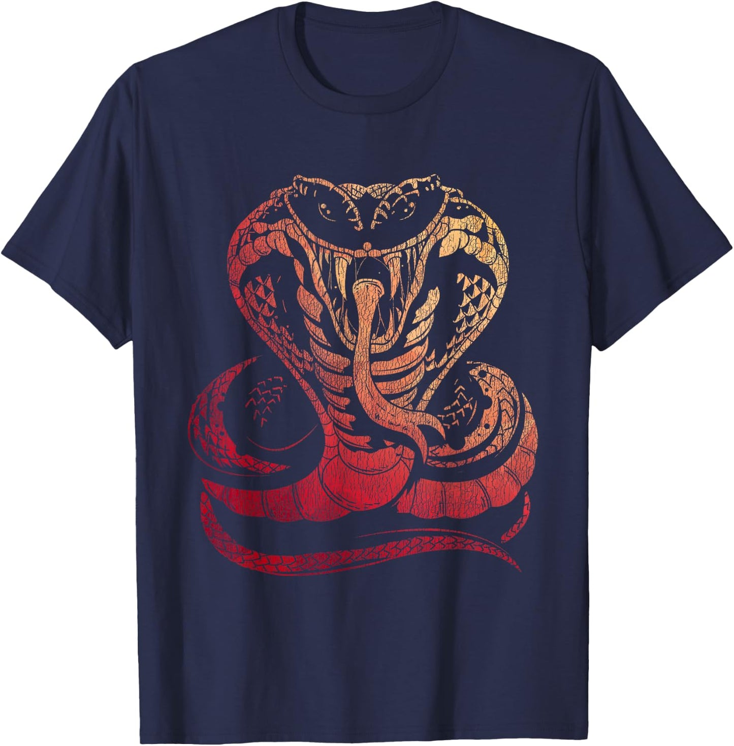Cobra Snake T-Shirt - T-Shirt | Navy