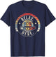Vintage Drummer Shirt Relax The Drummer is Here Drumset T-Shirt - T-Shirt | Navy