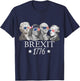 Brexit 1776 Founding Fathers American Independence USA T-Shirt - T-Shirt | Navy