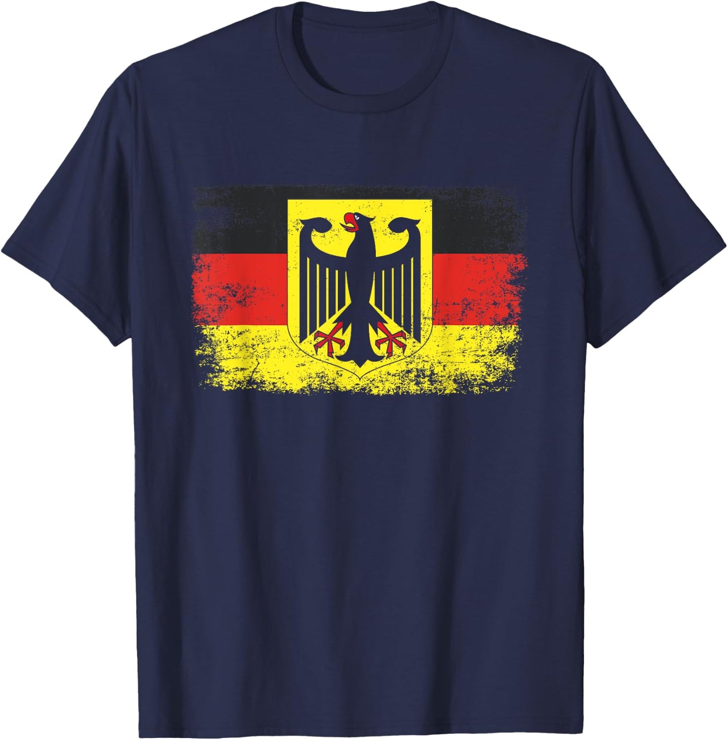 German Deutschland Eagle Bird Germany GER Country Gift T-Shirt - T-Shirt | Navy