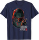 Snake Eyes Big Hero Snake Eyes T-Shirt - T-Shirt | Navy