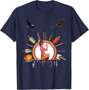 eagle condor prophecy Spiritual Shamanic Gift T-Shirt - T-Shirt | Navy