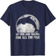 So Long And Thanks For All The Fish Dolphin Moon Fishing T-Shirt - T-Shirt | Navy