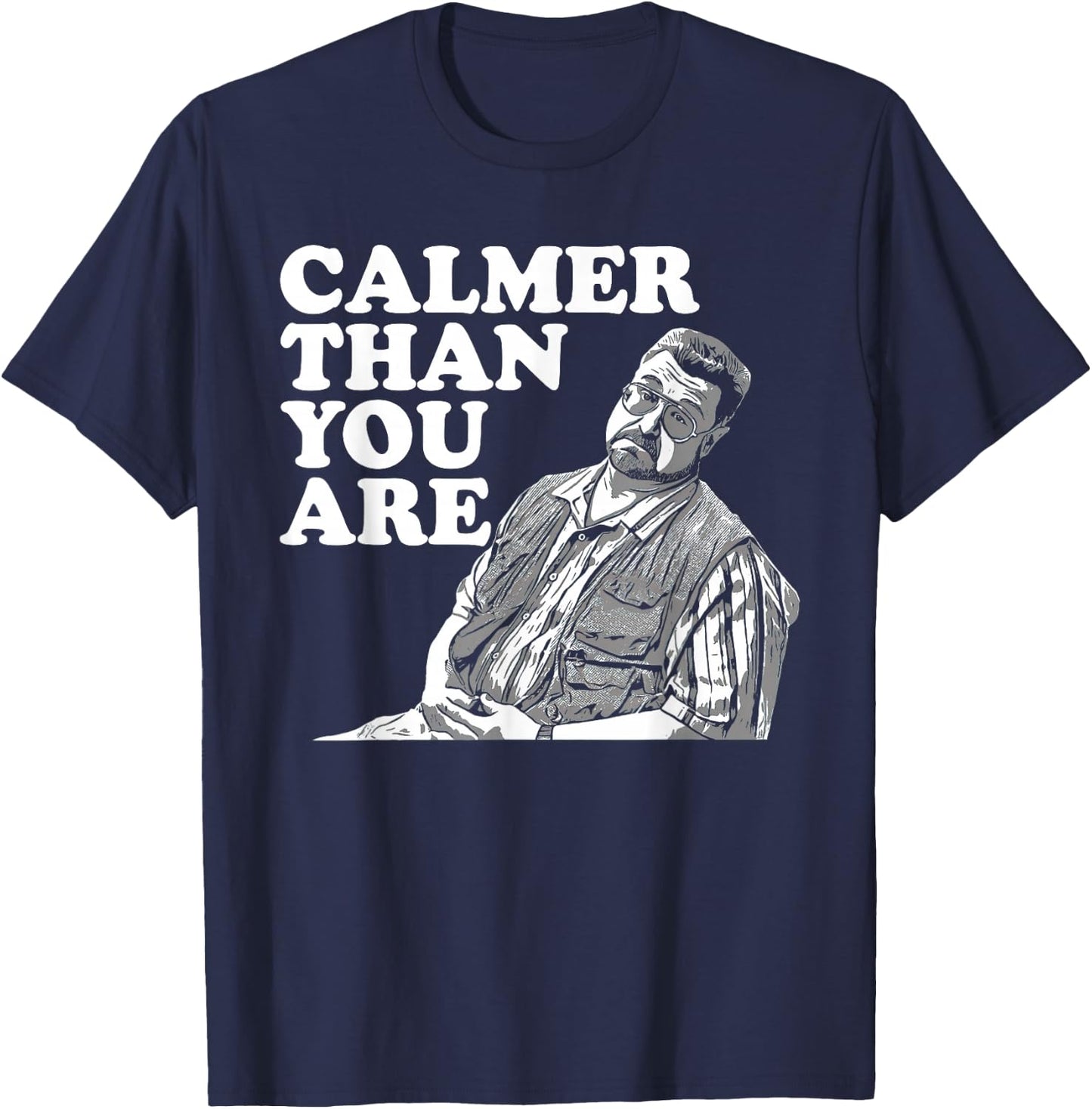 Funny Calmer Than You Are , Women T-Shirt - T-Shirt | Navy