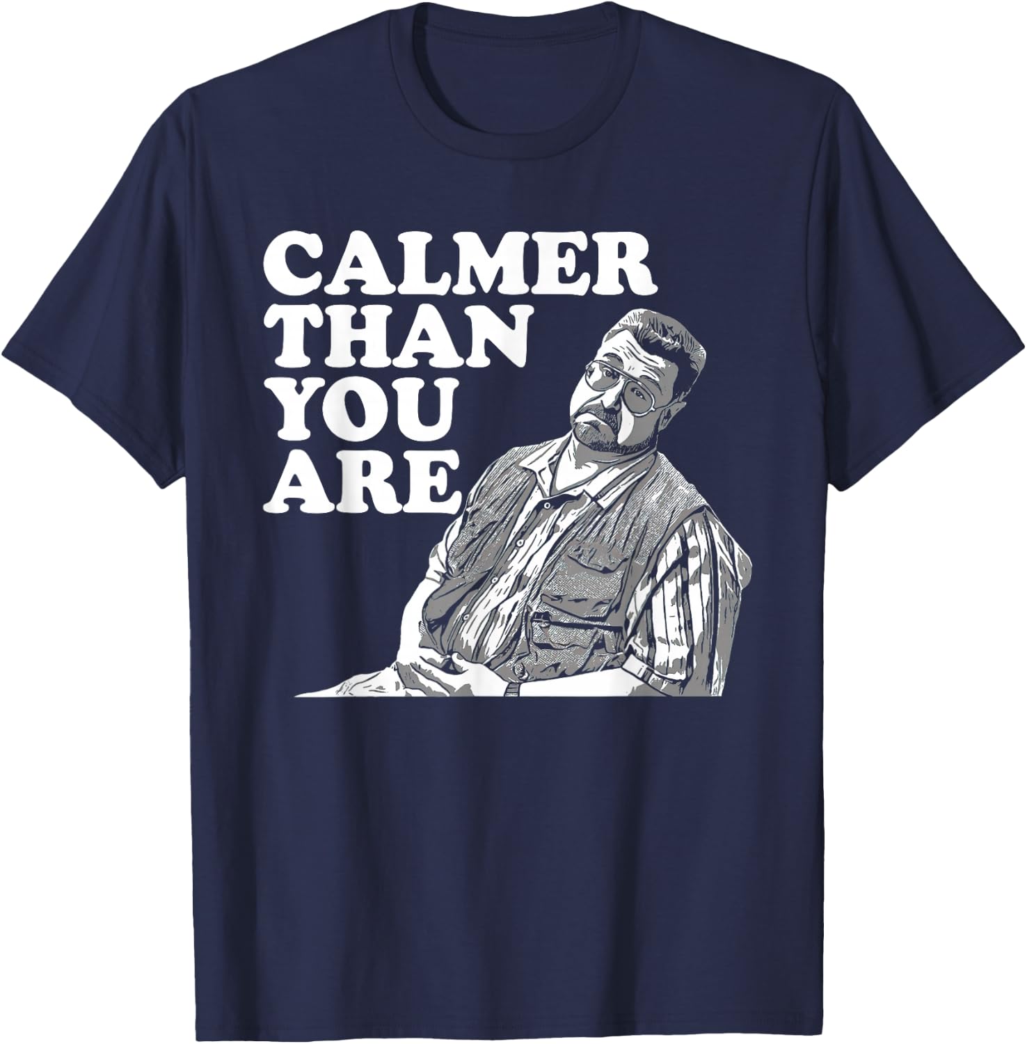 Funny Calmer Than You Are , Women T-Shirt - T-Shirt | Navy