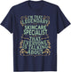 Dermatologist Medical Doctor - Legendary Skincare Specialist T-Shirt - T-Shirt | Navy