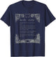 Death Note How to Use Notebook Anime T-Shirt - T-Shirt | Navy