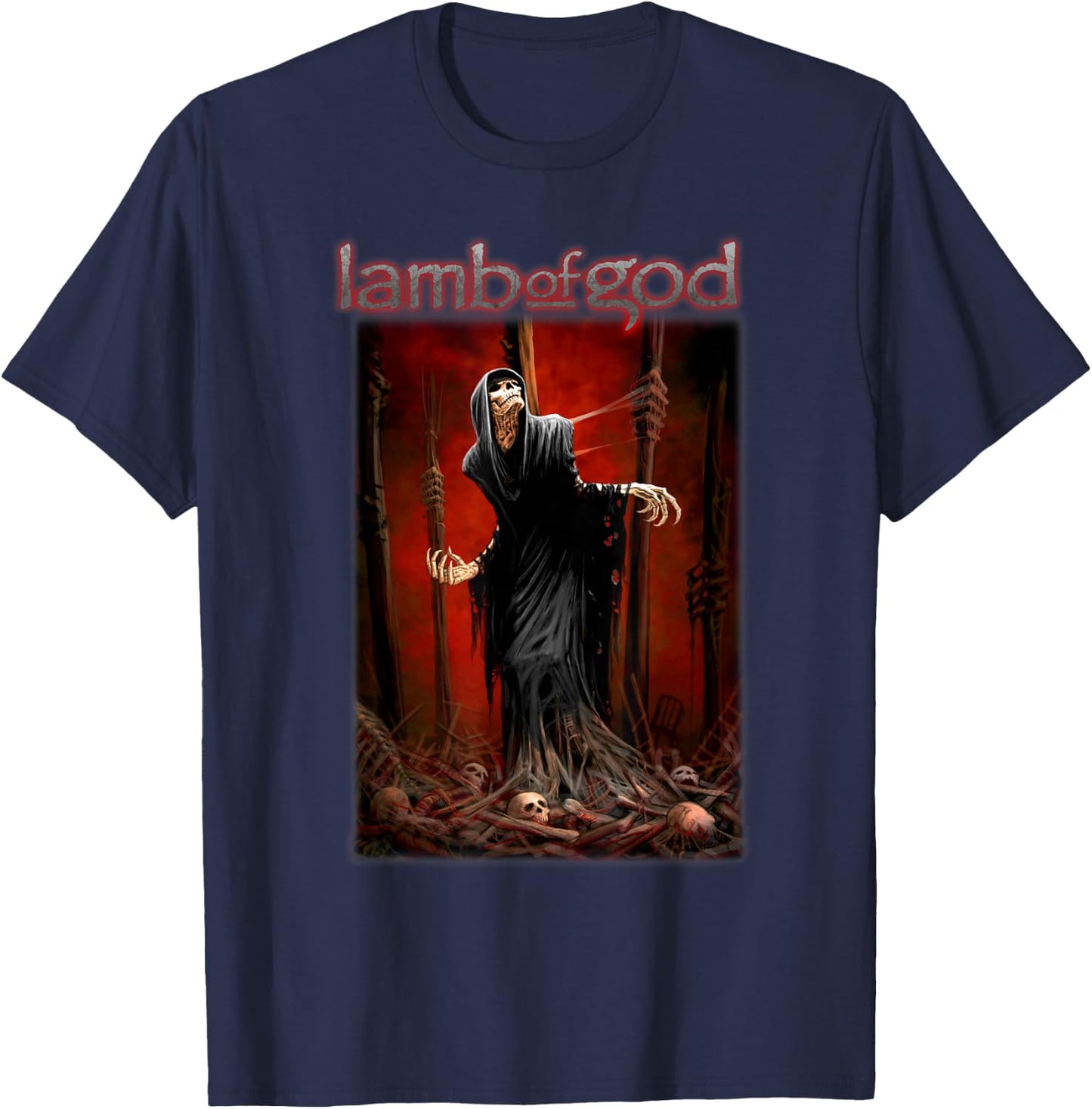 Lamb of God - Wrath T-Shirt - T-Shirt | Navy