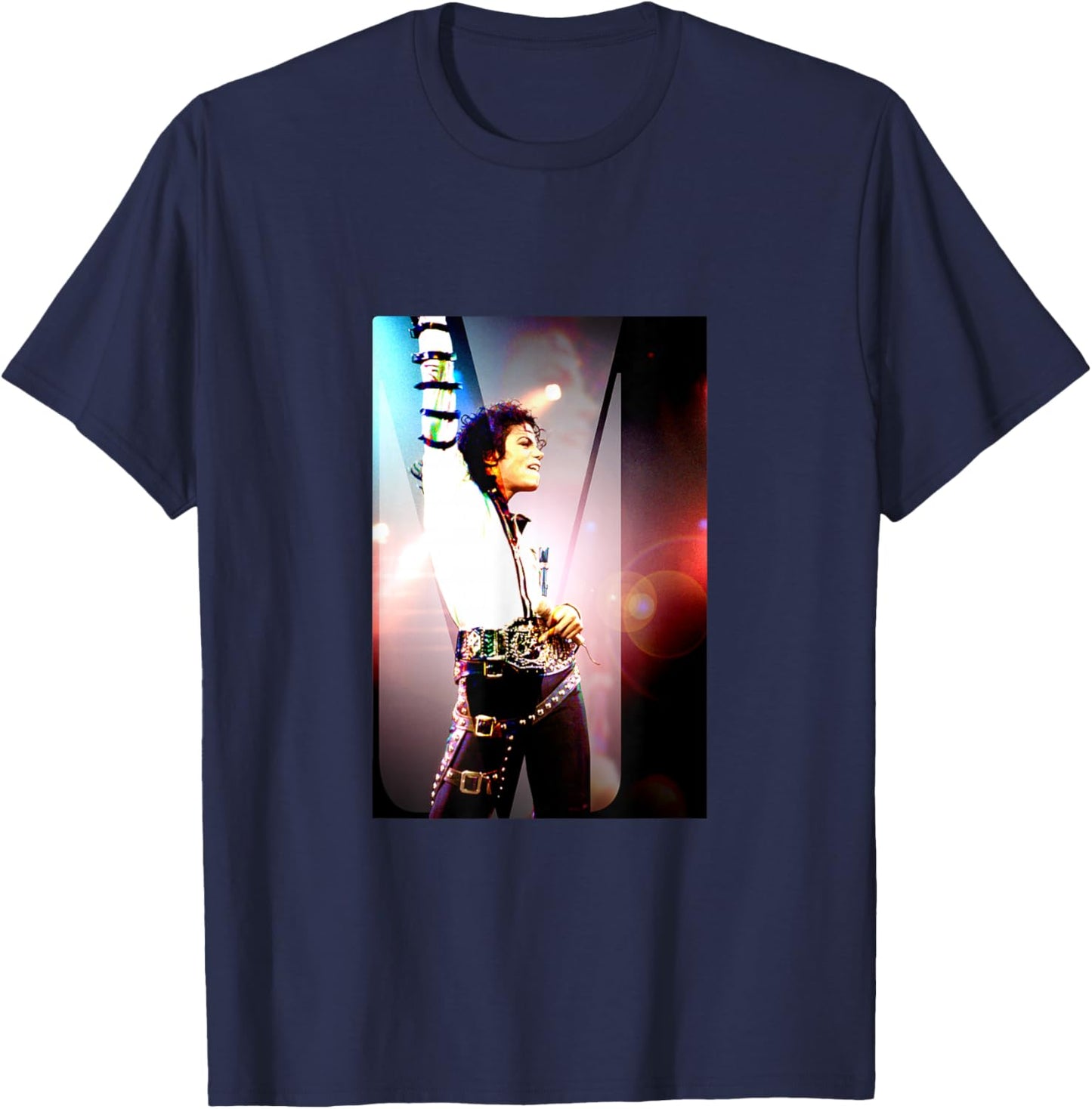 Michael Jackson_017 T-Shirt - T-Shirt | Navy