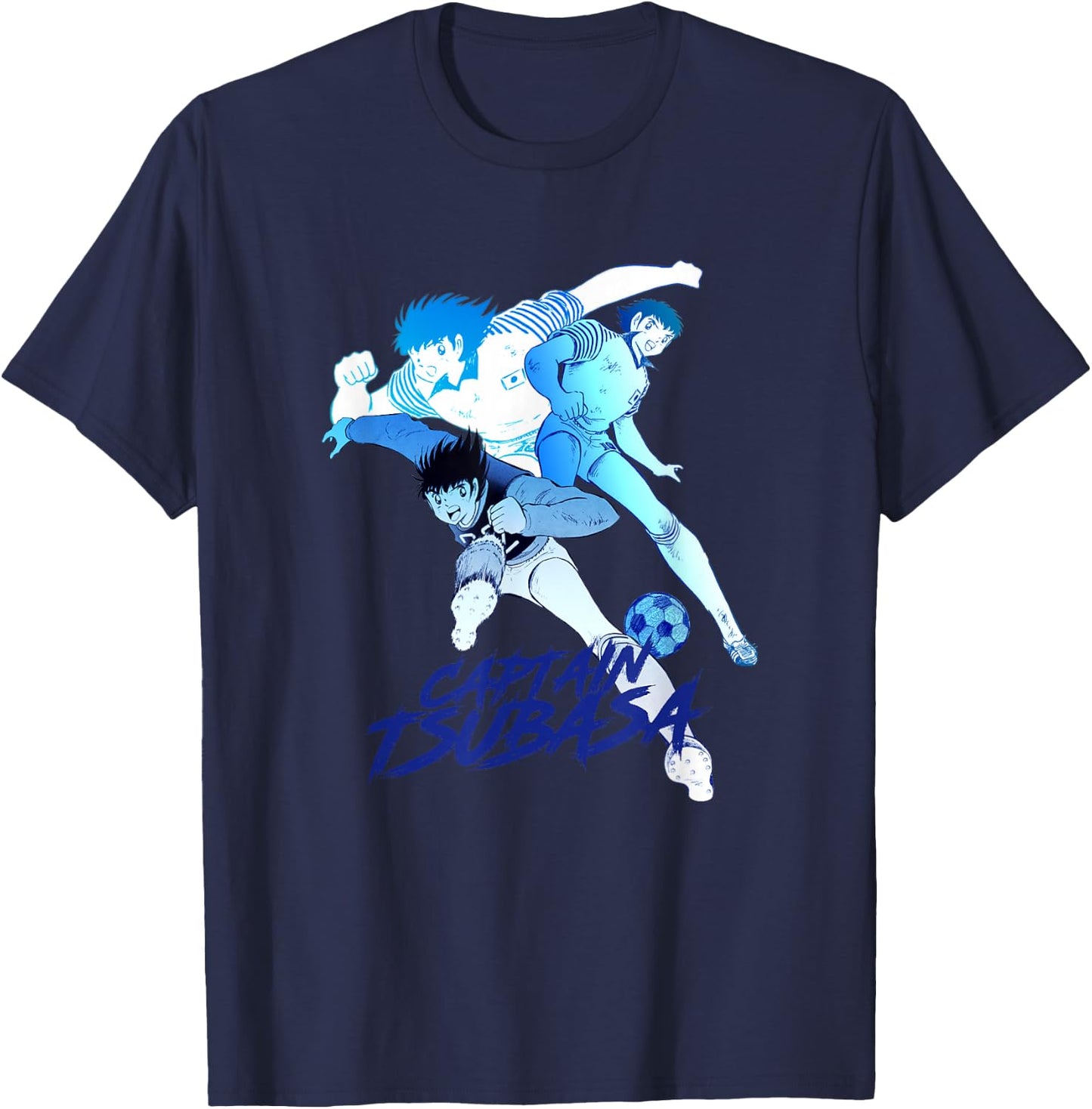 Captain Tsubasa (Tsubasa Representative) T-Shirt - T-Shirt | Navy