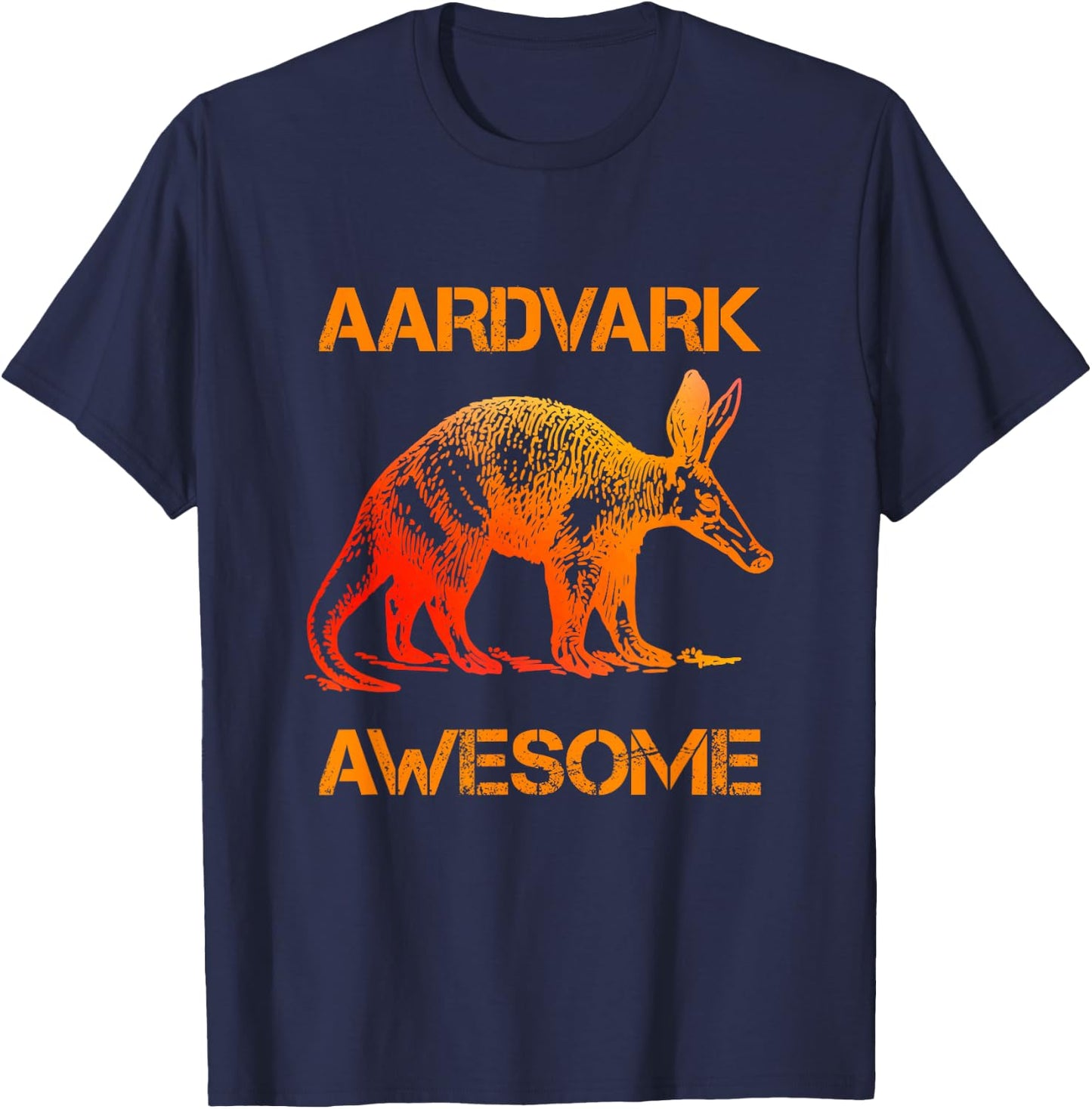 Aardvark Awesome T-Shirt - T-Shirt | Navy