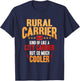 Rural Carrier Shirt Post Office T-Shirt - T-Shirt | Navy