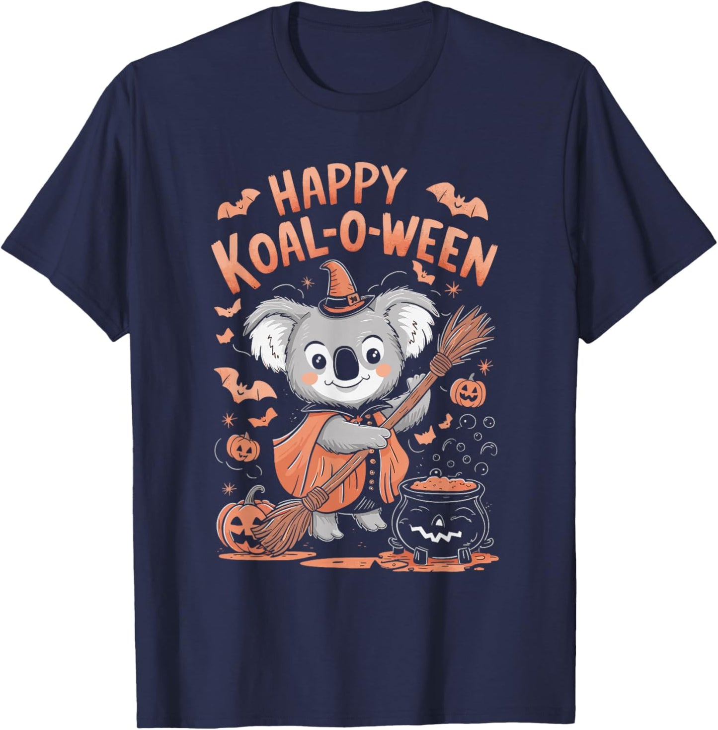 Happy Koal-O-Ween T-Shirt - T-Shirt | Navy