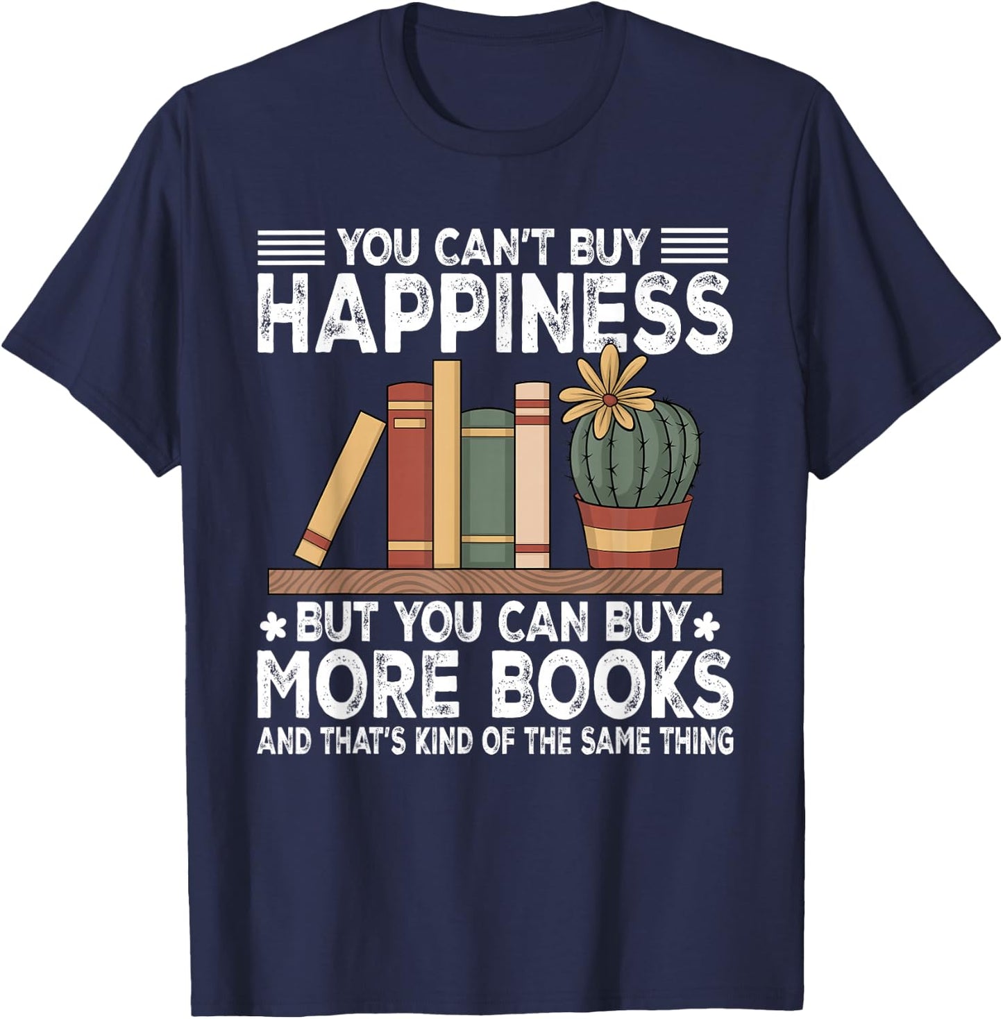 Books Reading Lovers Bookworm Funny Librarian Book Nerd Read T-Shirt - T-Shirt | Navy
