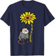 Opossum Sunflower You Are My Sunshine Possum Women Girls Kid T-Shirt - T-Shirt | Navy