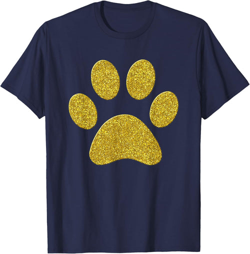 Footprint Paw Dog Golden Animal Vintage Symbol