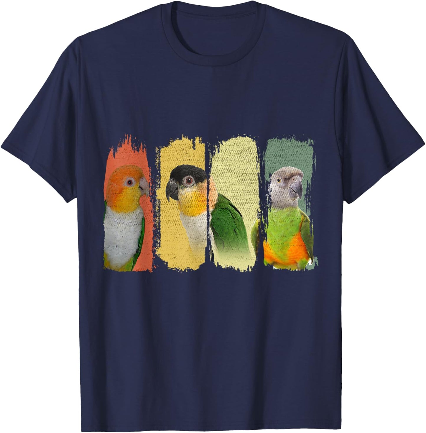 Caique Parrot T-Shirt - T-Shirt | Navy
