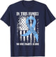 In This Family No One Fight Alone Prostate Cancer Awareness T-Shirt - T-Shirt | Navy