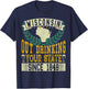 Wisconsin: Out Drinking Your State Since 1848 Beer Lovers T-Shirt - T-Shirt | Navy