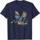 Duck Hunting Waterfowl Mallard Duck Hunter T-Shirt - T-Shirt | Navy