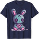Goth Pastel Cute Creepy Kawaii Rabbit Bunny Voodoo Doll T-Shirt - T-Shirt | Navy
