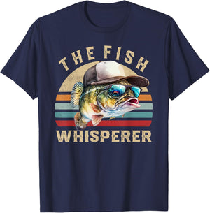 The Fish Whisperer T-Shirt - T-Shirt | Navy