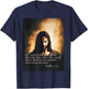 Jesus and Bible quote from Gospel of Matthew 10:33 T-Shirt - T-Shirt | Navy