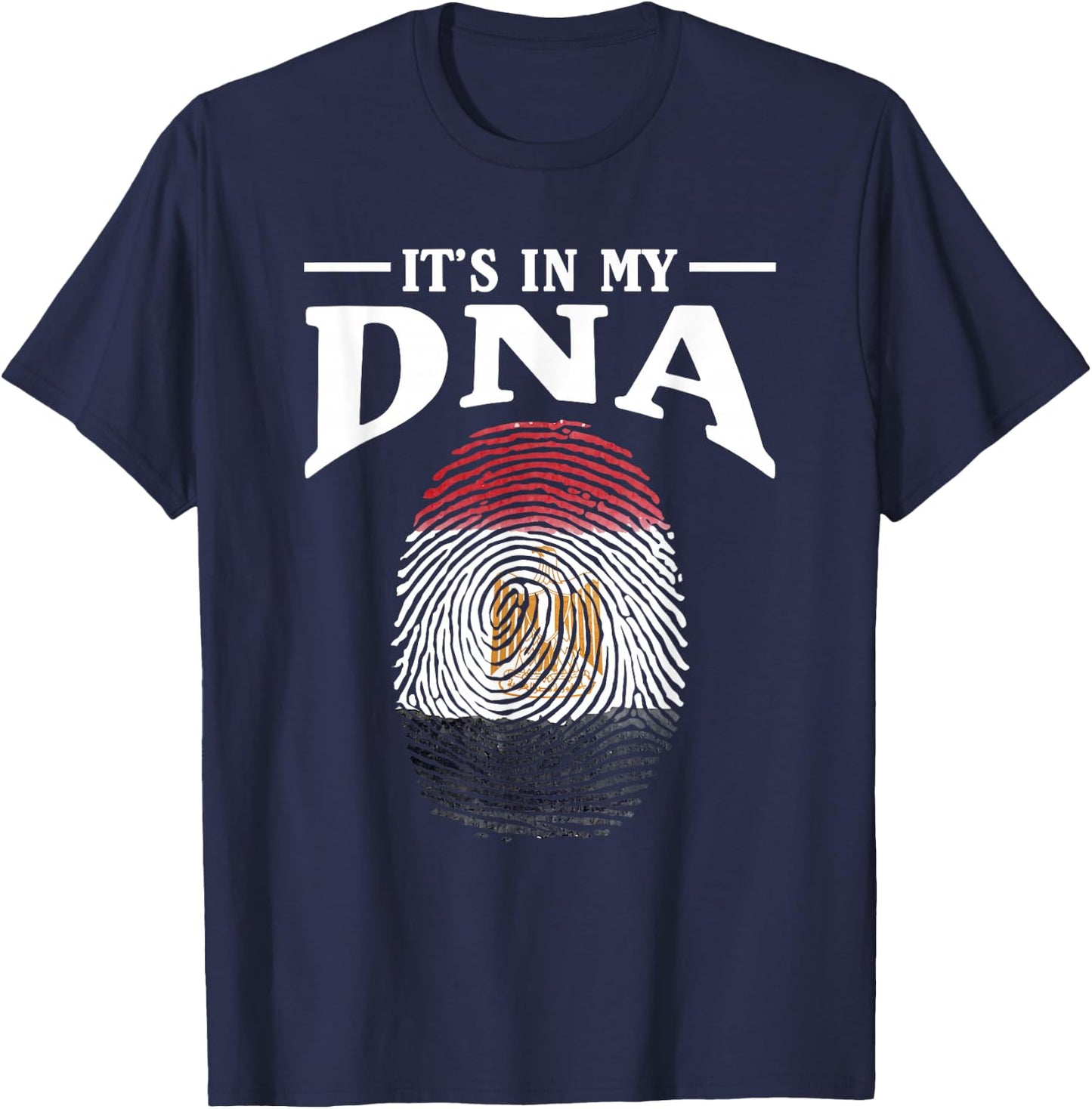 Its in my DNA Egypt T-Shirt - T-Shirt | Navy