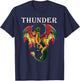 Imagine You Are A Thunder Dragon Breathing Fire With Wings T-Shirt - T-Shirt | Navy