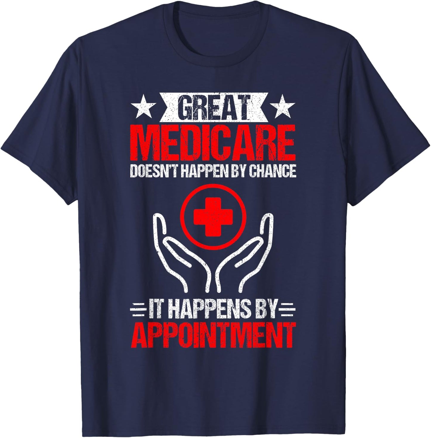 Medicare Insurance Agent T-Shirt - T-Shirt | Navy