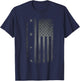American Flag Golfer Golf T-Shirt - T-Shirt | Navy
