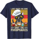 Funny Vintage I Just Baked You Some Shut The Fucupcakes Cat T-Shirt - T-Shirt | Navy