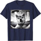 Shiba Inu Dog Dad Mom Funny Graphic Selfie UFOs Weird Aliens T-Shirt - T-Shirt | Navy
