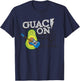Funny Guac On! Guacamole T for music and T-Shirt - T-Shirt | Navy