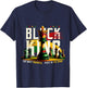 Black History Black King The Most Powerful Piece in The Game T-Shirt - T-Shirt | Navy