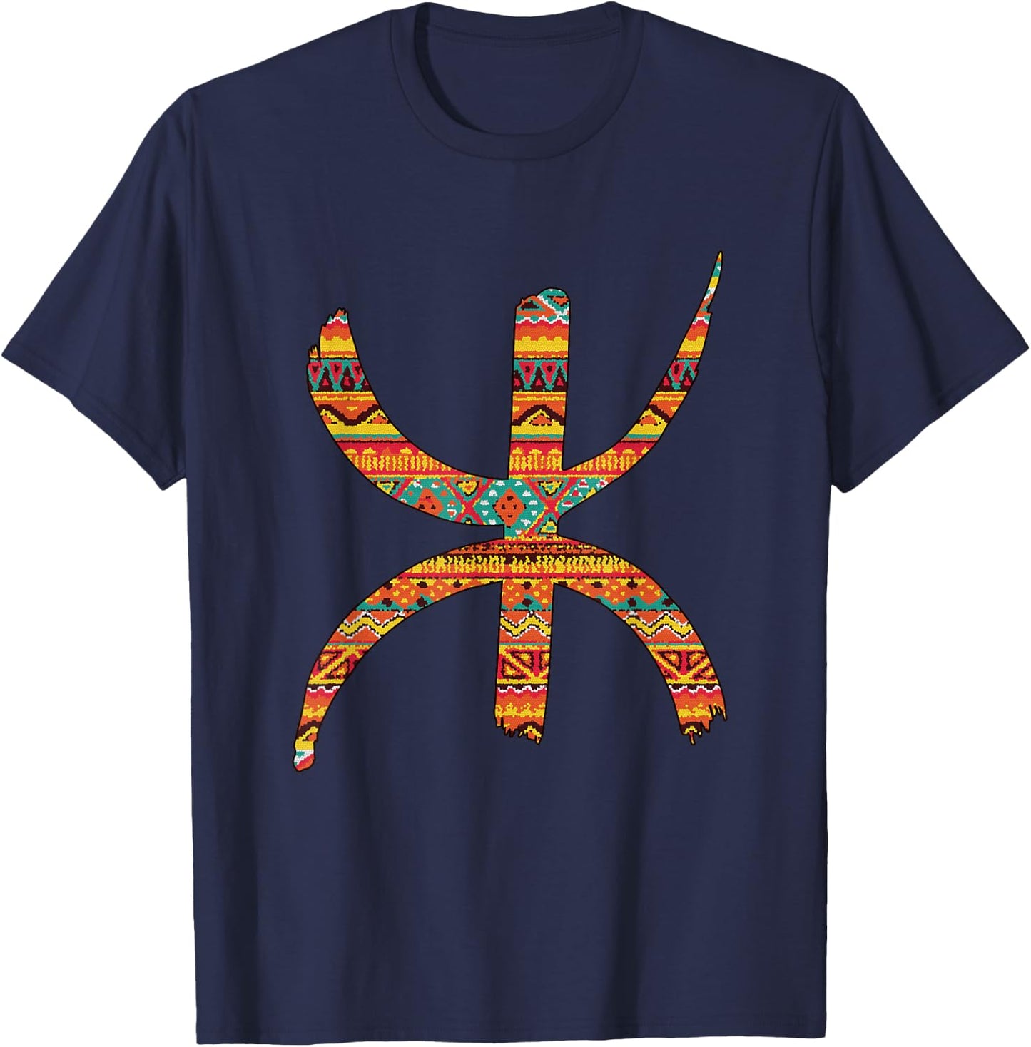 Amazigh Berbers Art Tifinagh T-Shirt - T-Shirt | Navy