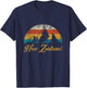 Maori Gifts Wellington New Zealand Retro New Zealand T-Shirt - T-Shirt | Navy