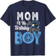 Mom of the Birthday Boy Dirt Bike B-day motocross Party T-Shirt - T-Shirt | Navy